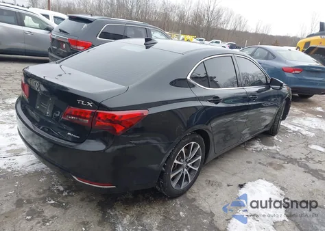 2016 Acura Tlx V6 Tech z USA, uszkodzony, nr VIN 19UUB3F55GA003174